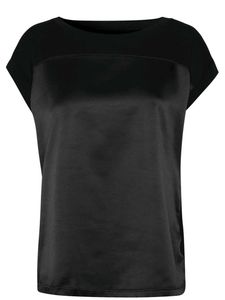 Cosmo&amp;Co. Satin Black Top