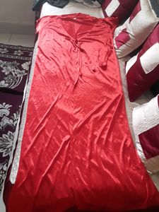 2 piece Satin Night dress