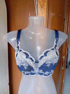 Beautiful Lace and Polka Dot Bra