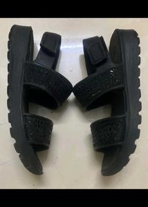 Black Skechers Sandals