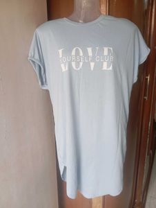 Light Blue "Love Yourself Club" T-Shirt