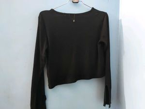 Black Zudio Tie-Front Cardigan