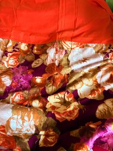 Floral &amp; Orange Bedsheets