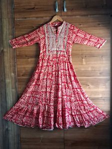 Beautiful Brand New Kurti Red Colour