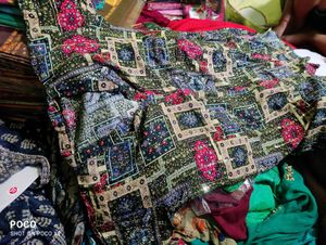 Vibrant Printed Saree with Intricate Designs