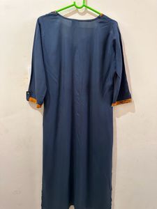 Grey Straight Kurti