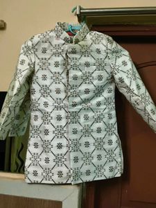 Boy's Embroidered Sherwani
