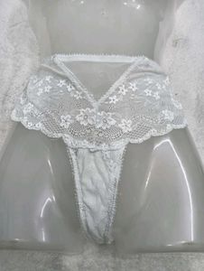 White Lace💙 Thong