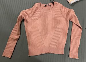 Ribbed Knit Long Sleeve Sweater