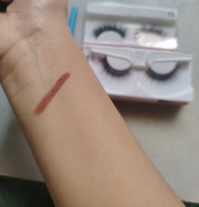 Bridal Eyelash &amp; Lipstick Combo With Freebies