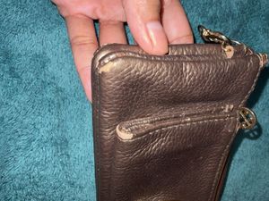 Tory Burch Gold Metallic Clutch Pouch