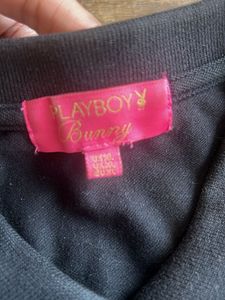 Original Playboy Bunny Black Polo Dress