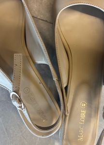 Elegant Beige Slingback Heels