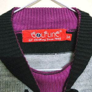 Black n Grey Pullover Sweater