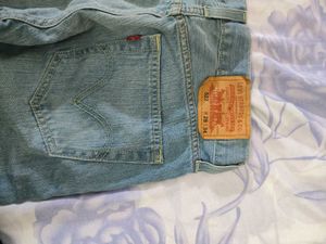 Classic Levi's Blue Denim Jeans