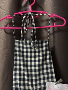 Gingham Check Jumpsuit32-34