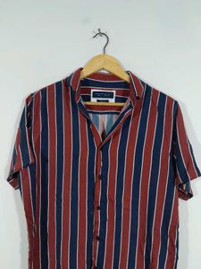 Multi Color Striped Shirt Men's