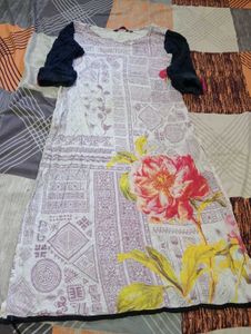 Beautiful Floral Print Kurta