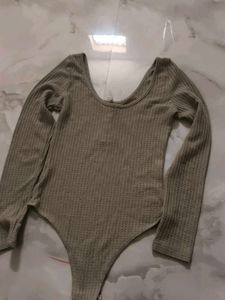 Cozy Knit Long Sleeve Bodysuit
