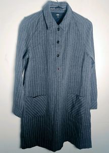 UNI QLO Women Long Coat/Shirt