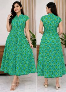 💚💙Meternity Ethnic Gown