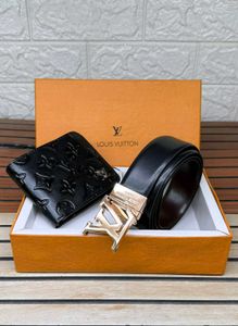 Louis Vuitton Belt and Wallet Set