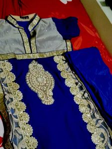 Very Pretty Dress Golden Or Blue 🔵 Color