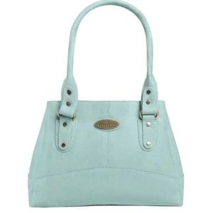 FOSTELO Green Leather Bag