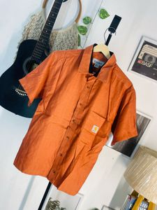 Carhartt Short Sleeve Orange Shirt