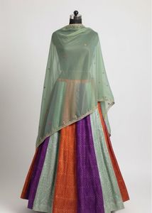 Elegant Bridal Lehenga Choli with Dupatta