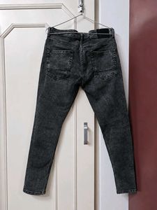 Highlander Black Wash Straight Leg Jeans