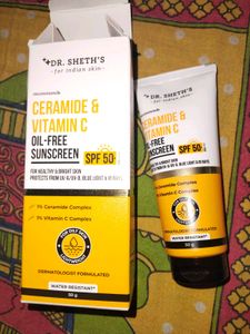 Dr. Sheth's Ceramide & Vitamin C Sunscreen SPF 50