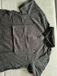 Diesel Men's Speckled Polo Shirt