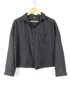 Roadster Black Collar Neck Top (Women)