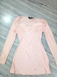 coquette Flare Mini Dress