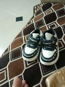 Stylish Black &amp; White Sneakers for Kids