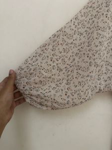 Lightweight Floral Print Midi Dress