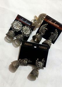 Earrings Or Ring Combo