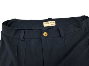 Navy Blue Wide Leg Trousers