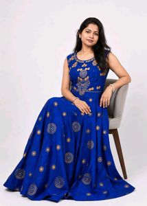 Beautiful Blue Ethnic Gown