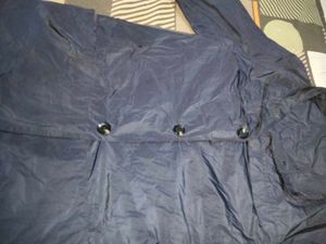 Navy Blue Coat Light Polyester