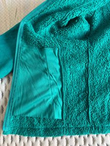 Cozy bottle Green Fleece Hoodie