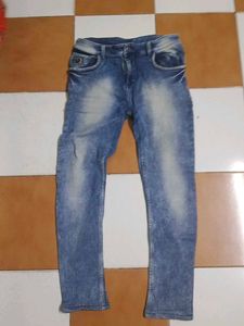 Blue Washed LEE Denim Jeans