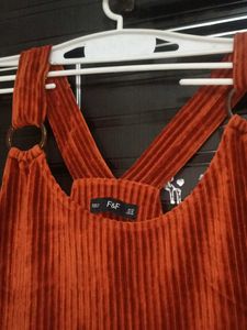 Corduroy Overall Dress/ pinafore