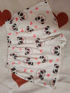 Cute Panda Sleep Shorts