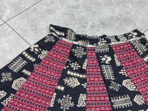 Bohemian Ethnic Print Skirt