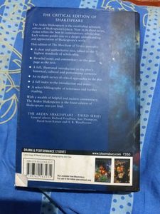 Book- The Merchant of Venice by William Shakespeare