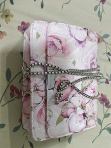 Unused Lino Perros Floral Sling Bag