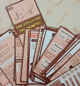 Physics Wallah Revision Cards Class 10