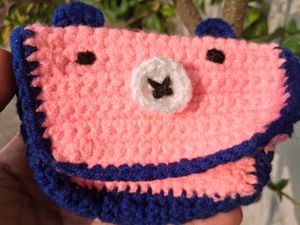 Crochet Bear Pouch